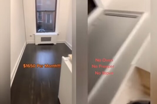 Video grab of the apartment in New York.
(Credit: YouTube)