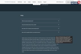 Facebook Wants Users To Love Personalized Adverts As The Privacy Battle Against Apple Rages On
