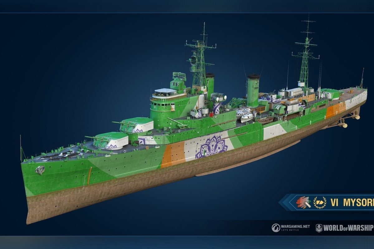 Το πρώτο In-Game Indian Ship του World of Warships είναι το θρυλικό INS Mysore, το Developer Reveals