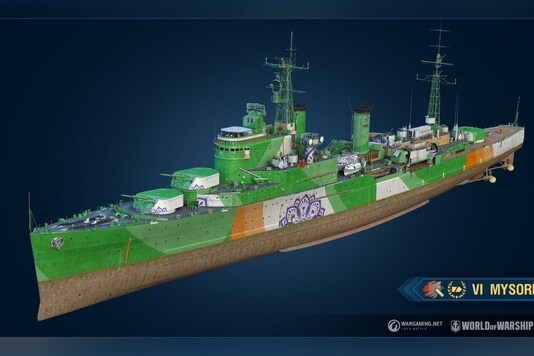 INS Mysore for World of Warships by Wargaming
