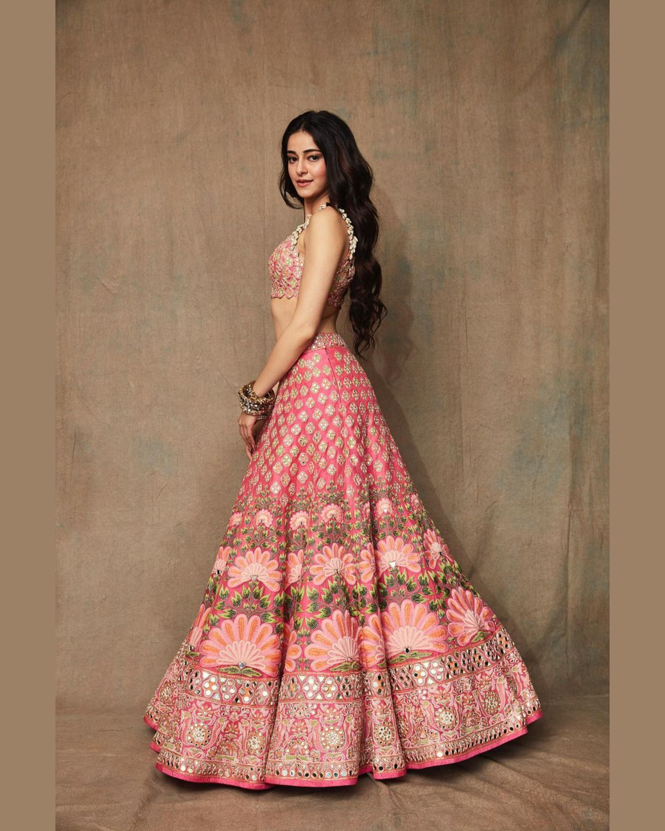 arpita mehta pink lehenga