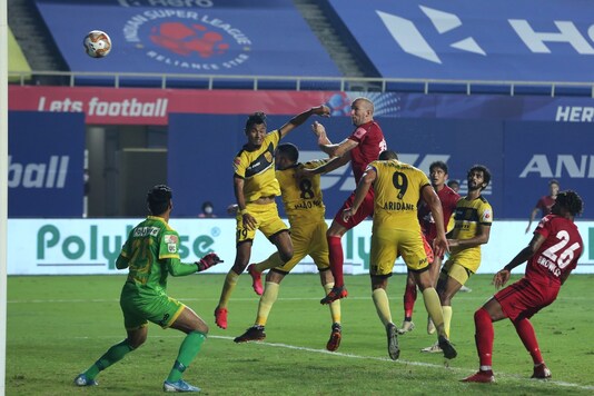 Hyderabad FC drew 0-0 with NorthEast United FC. (Photo Credit: ISL)