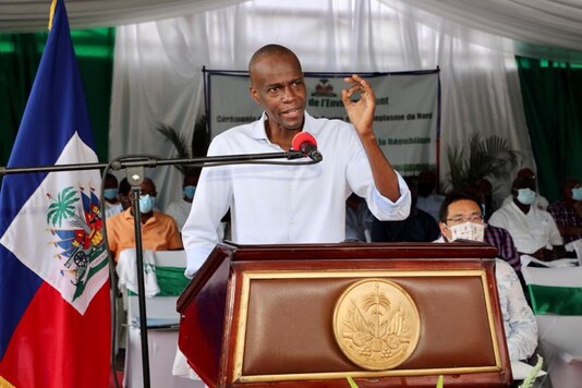 Haitian President Jovenel Mose (Image: Twitter / @moisejovenel)