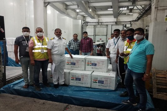Covid-19 vaccination doses of the Serum Institute of India departed for the countries of Barbados & Dominica in the Caribbean, under the Vaccine Maitri programme. 