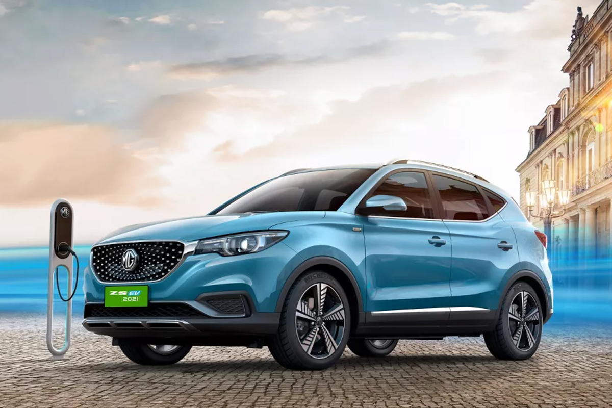 In Pics 2021 MG ZS EV Facelift Detailed Image Gallery of Design