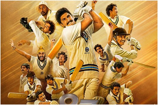 A poster of '83 the film.
