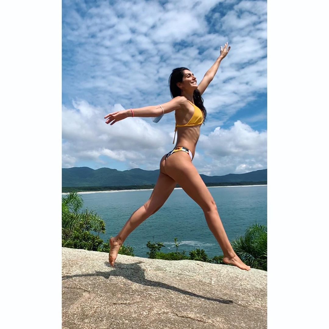  The Brazilian actress came to India as a tourist but stayed on to begin her career. (Image: Instagram)