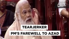 PM Modi&rsquo;s Emotional Farewell To &lsquo;True Friend&rsquo; Ghulam Nabi Azad