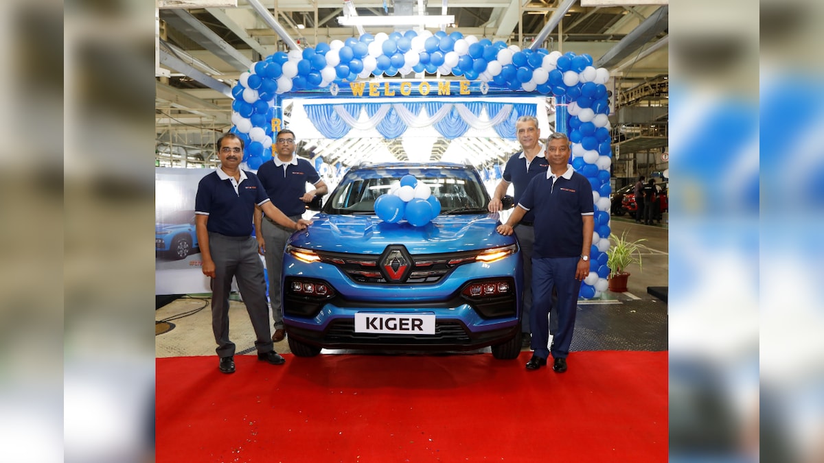 Renault Kiger Compact SUV Mass Production Begins at Chennai Facility, First Unit Rolled Out