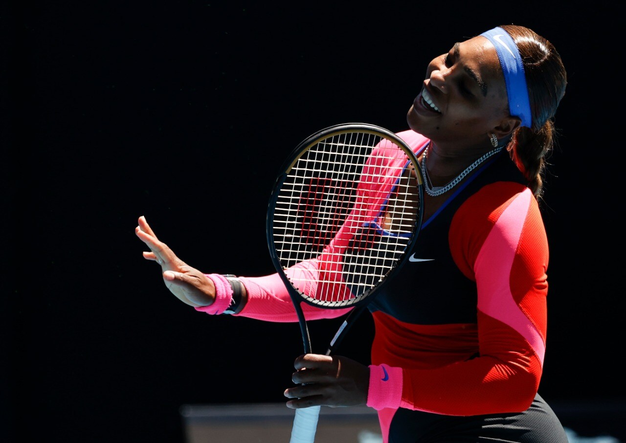 Serena Williams Stuns in Onelegged Catsuit at Australian Open In