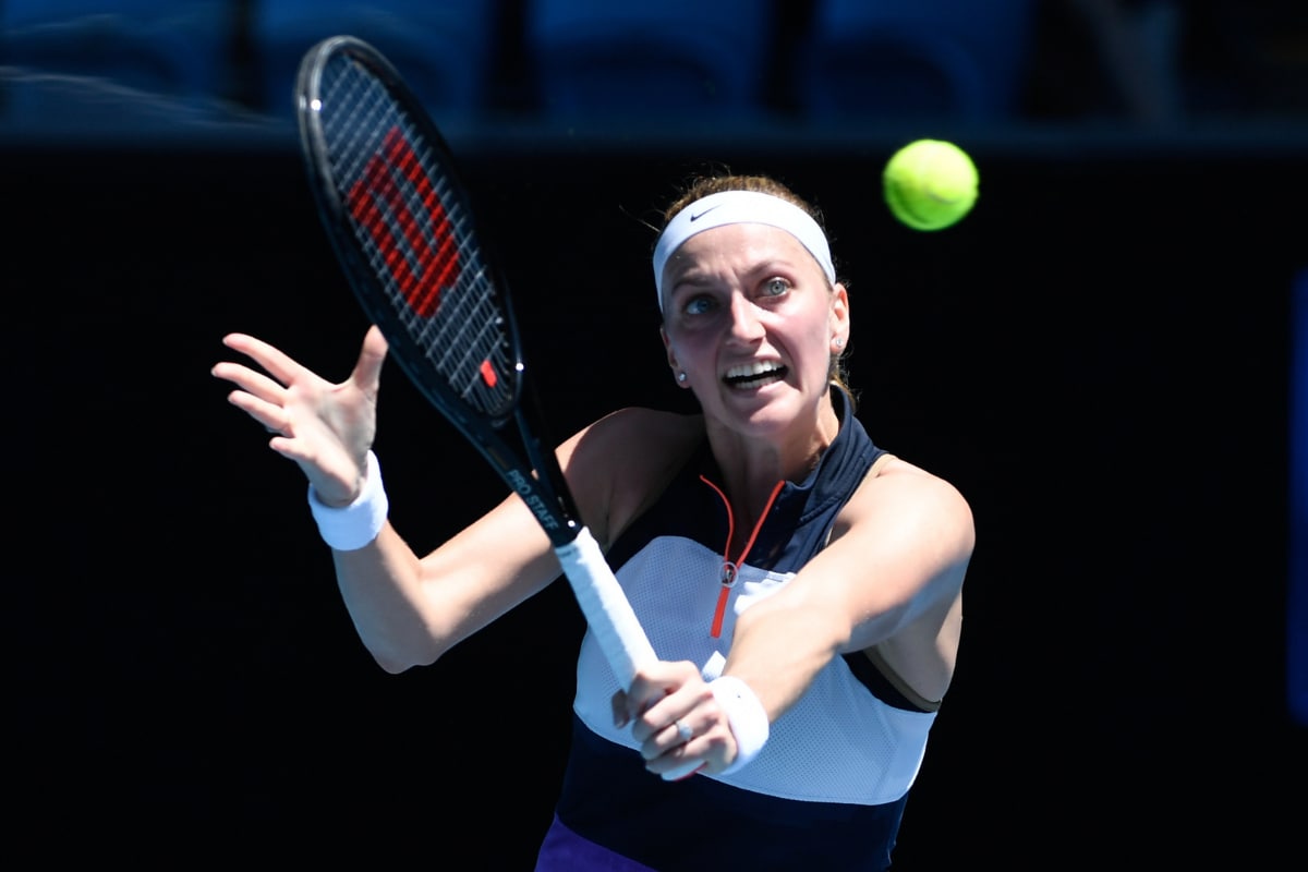 Australian Open 2021 Petra Kvitova Stunned By Sorana Cirstea In Second Round