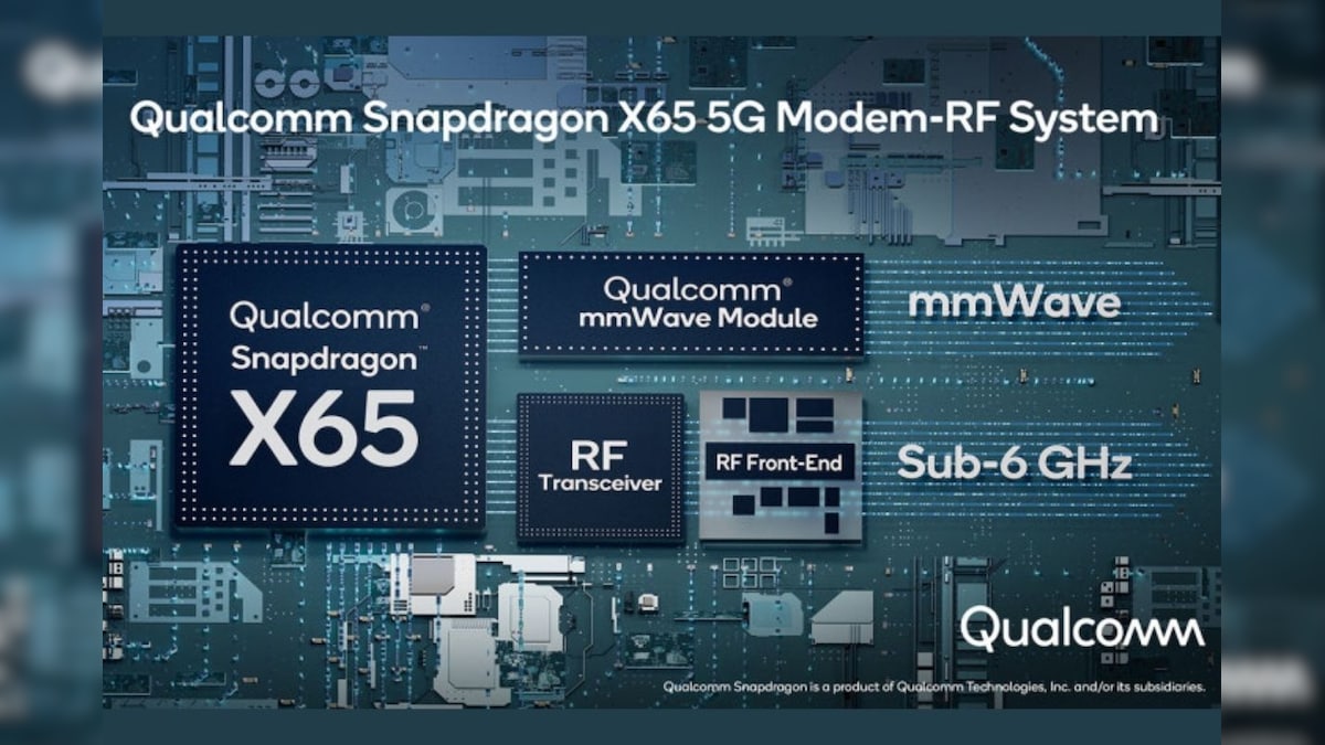 Qualcomm Announces Snapdragon X65 5G Modem With Up to 10Gbps Speed, Other 5G Solutions