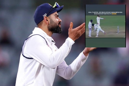 Image result for 'Oye, Menon': Virat Kohli Complains About England Batsmen Running on Pitch, Caught on Stump Mic