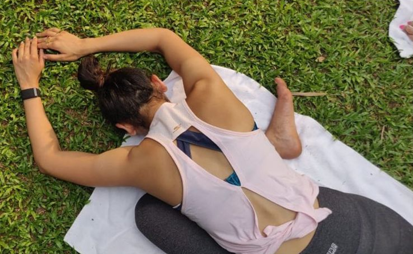 Rakul Preet oftens share fitness posts online in an attempt to urge fans to exercise. (Credit: Instagram) Rakul Preet oftens share fitness posts online in an attempt to urge fans to exercise. (Credit: Instagram)