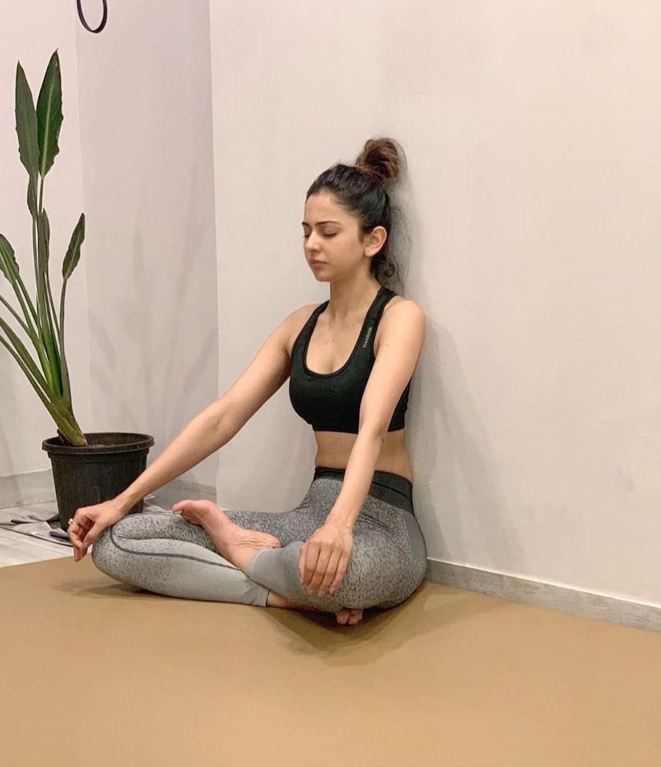 Rakul has been quite vocal about her love for Yoga and has often mentioned that she tries to start her day with Surya Namaskars. (Credit: Instagram) Rakul has been quite vocal about her love for Yoga and has often mentioned that she tries to start her day with Surya Namaskars. (Credit: Instagram)