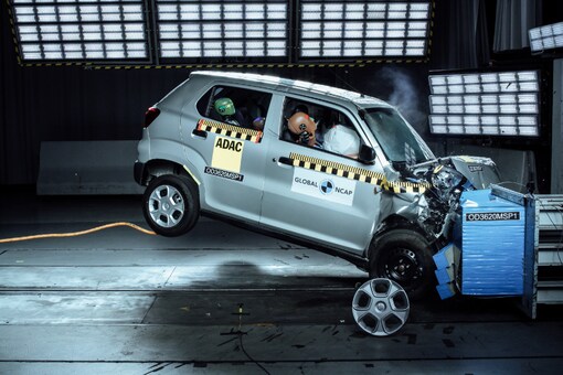 Maruti Suzuki S-presso crash test. (Image source: Global NCAP)