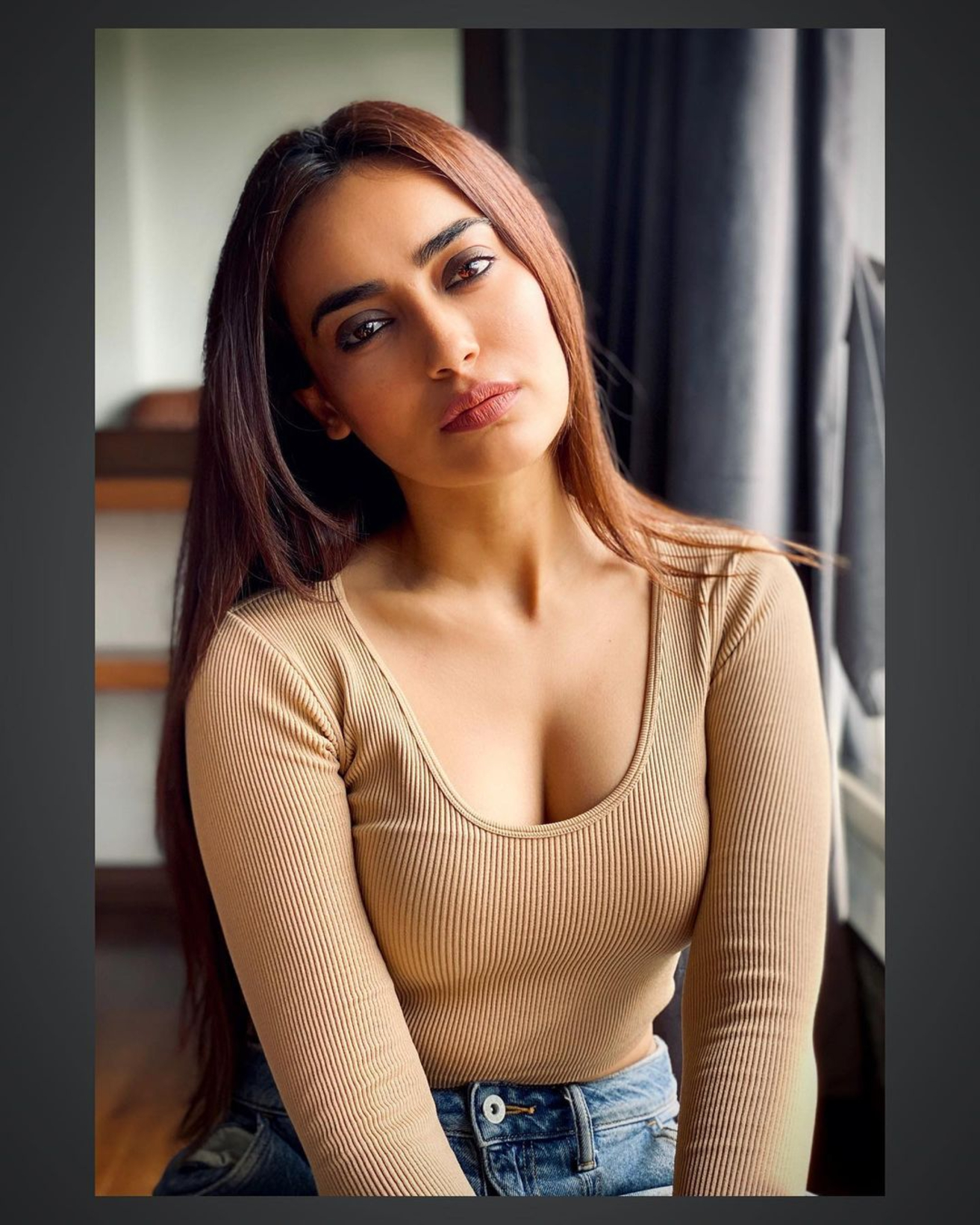  Surbhi Jyoti is definitely one of the fittest actors who does not shy away from sharing her fitness secrets with her fans.