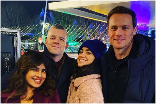 Priyanka Chopra and Sam Heughan