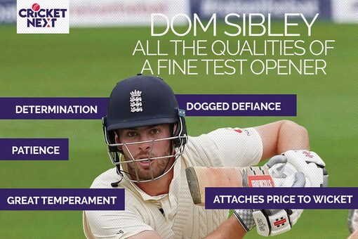 India vs England 2021: The Numbers Do Lie - Dom Sibley's Hardwork, Determination and Temperament Speaks for Itself