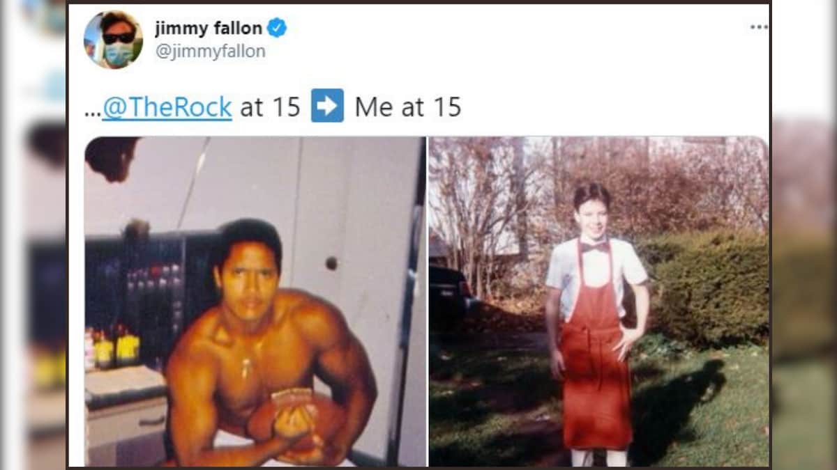 The Rock's 'Photo at 15' Goes Viral as Fans Compare Themselves with WWE  Star - News18