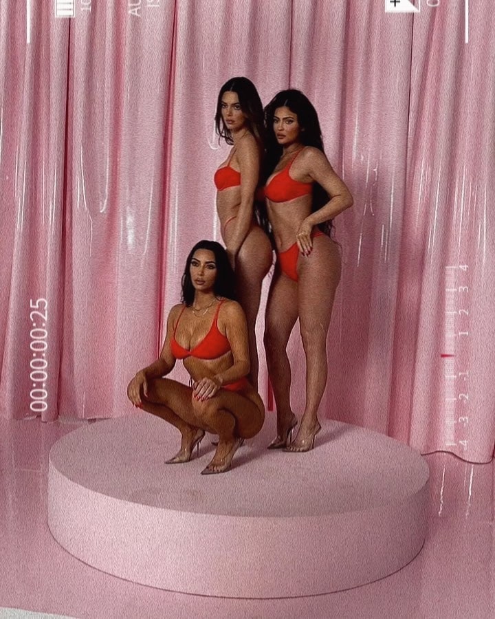 Kim Kardashian, Kendall And Kylie Jenner Break The Internet With Racy  Lingerie Shoot - News18