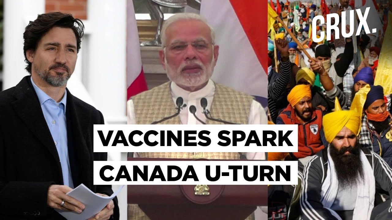 Vaccines Needed, Canada Now Backs PM Modi On Farmer Protests