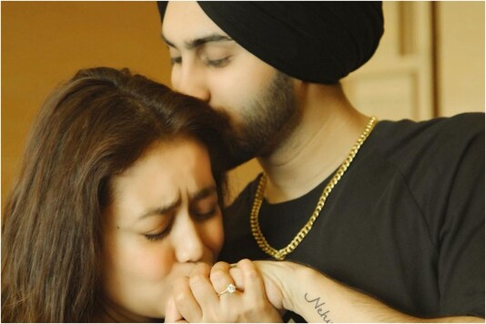 Neha Kakkar and Rohanpreet Singh