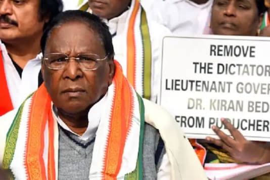 Chief Minister V Narayanasamy