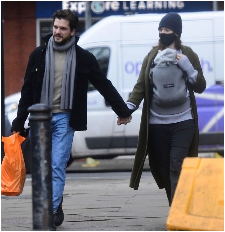 Game of Thrones Stars Rose Leslie and Kit Harington Spotted with Their ...