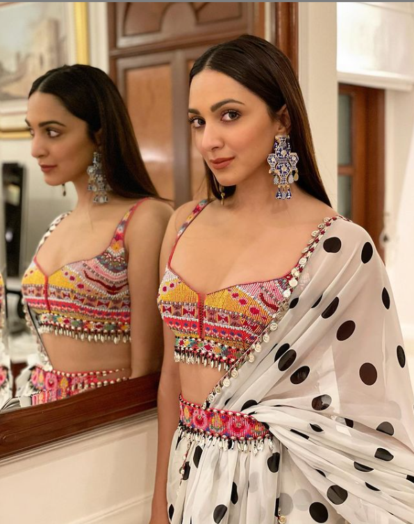 Kiara Advani Is The Queen Of Glamorous Sarees And These Pictures Prove