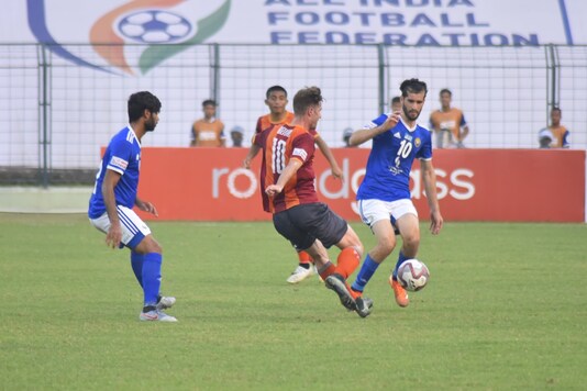 Punjab FC played out a draw against Real Kashmir FC. (Photo Credit: AIFF)