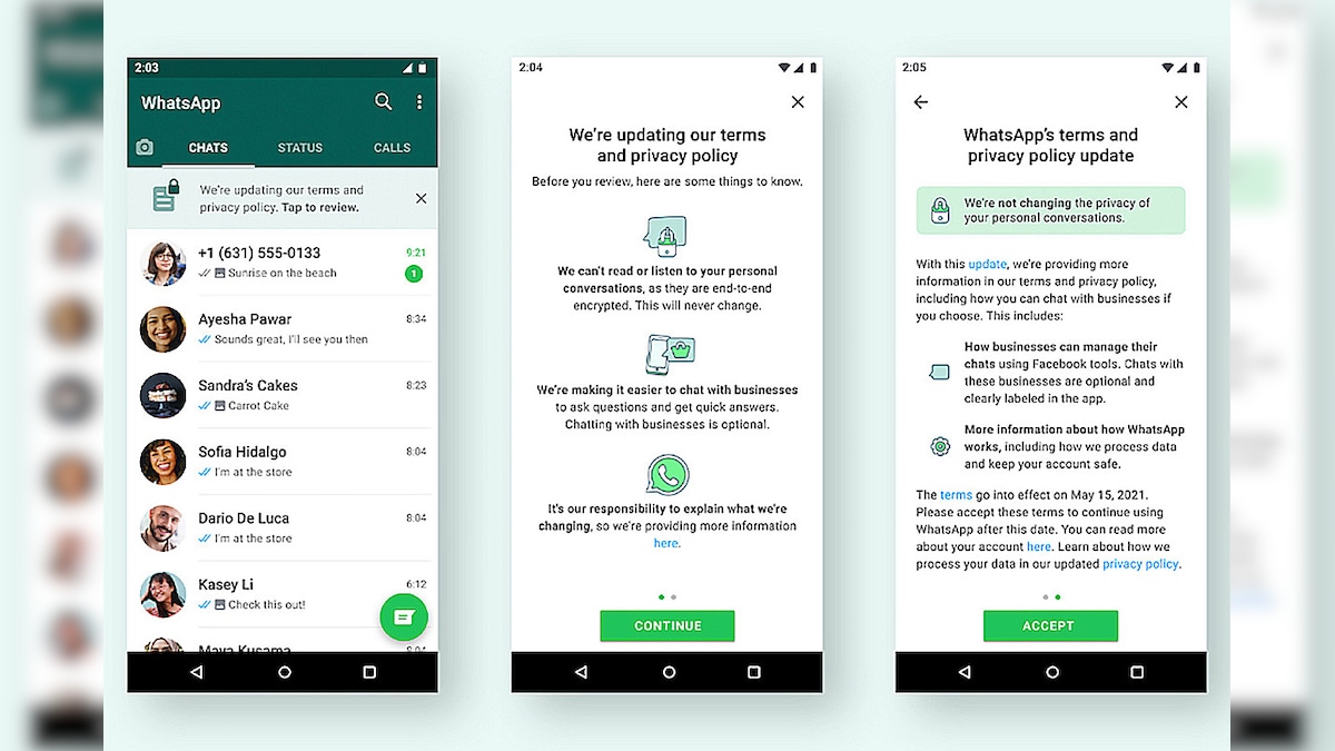 WhatsApp’s Much Criticized Privacy Policy Kicks In Tomorrow: If You Don’t Accept, This Is What Happens