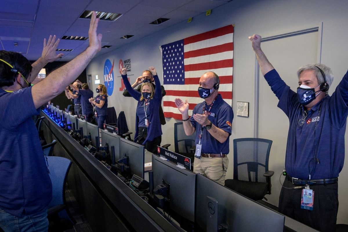 Perseverance Rover Lands on Mars Recapping NASA Team's 'Seven Minutes