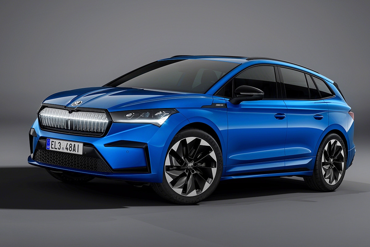 In Pics: Skoda Enyaq Sportline iV Electric SUV Unveiled Globally, See ...