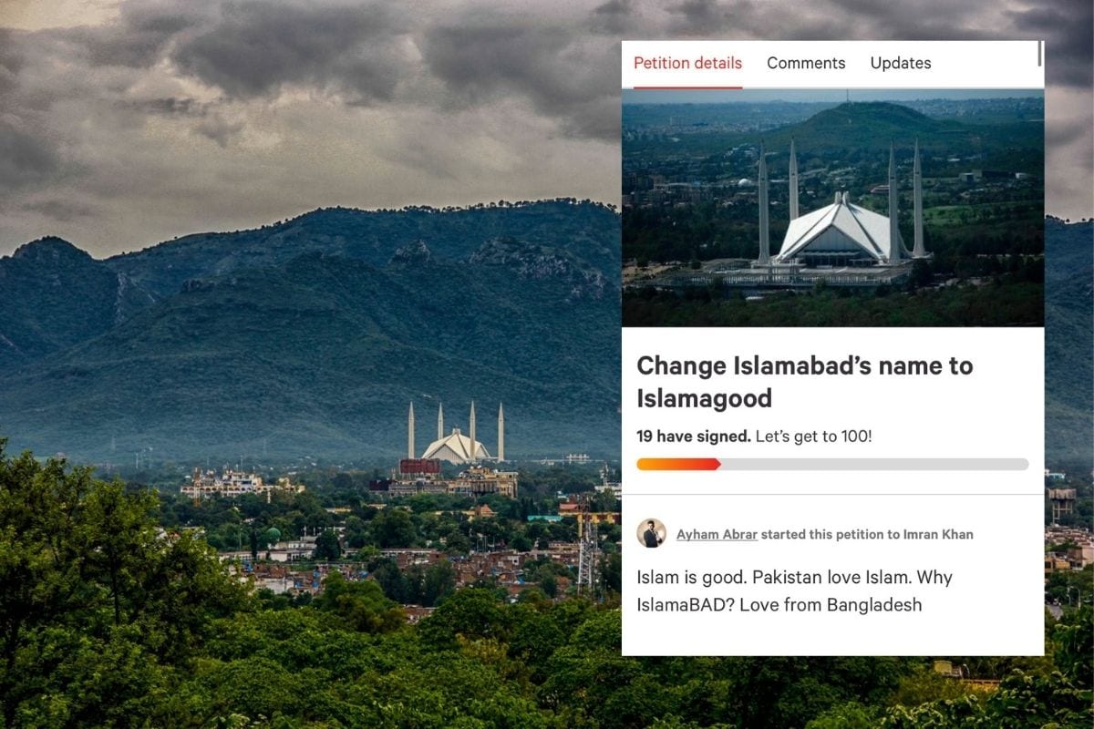Image result for Online Petition to Change Islamabad's Name to 'Islamagood' Has Received Over 300 Signatures