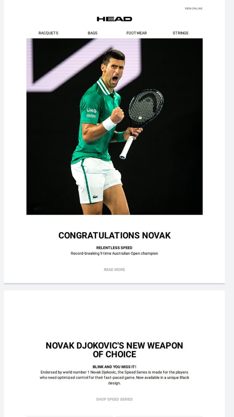 Australian Open 2021 Congratulations Sponsor Declares Novak Djokovic As Winner Before Final