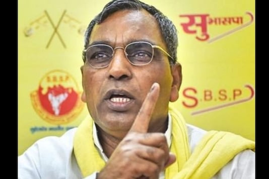  Suheldev Bharatiya Samaj Party chief Omprakash Rajbhar. (Twitter)