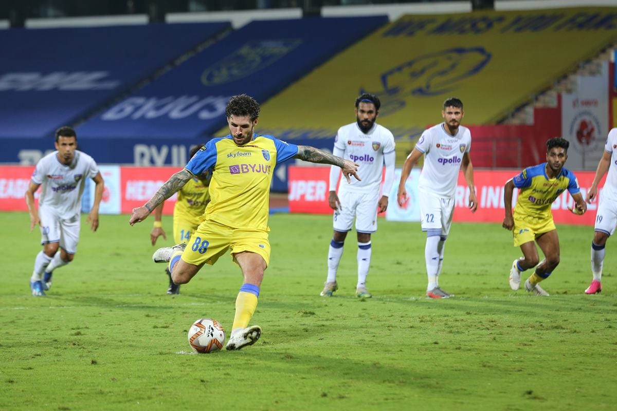 ISL 2020-21 HIGHLIGHTS, Kerala Blasters vs Chennaiyin FC: Chennai’s Season Ends With a 1-1 Draw