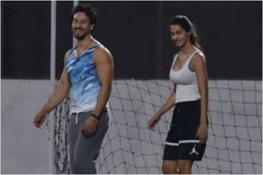 In Pics: Disha Patani at Tiger Shroff's Football Match