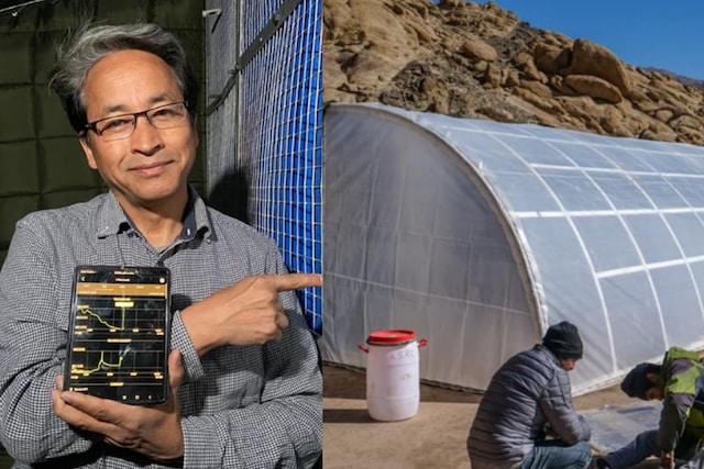 How Sonam Wangchuk's Earth-friendly Solar Military Tent Will Keep our ...
