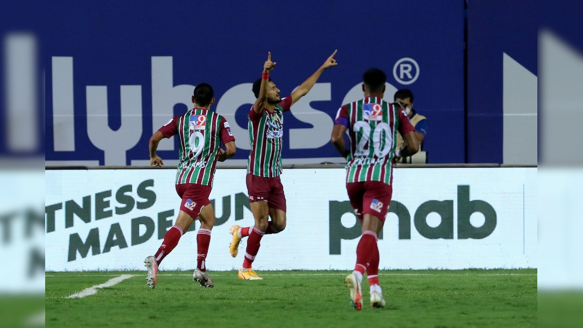 ISL 2020-21: ATK Mohun Bagan Score in Stoppage Time to Avoid Defeat to 10-man Hyderabad FC