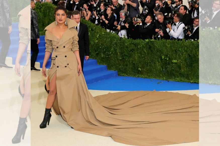  Priyanka Chopra's 2017 dress at the Met Gala too became internet's favourite meme in no time. In fact, it remains one of the most memorable meme trends in recent years. Photo: Twitter