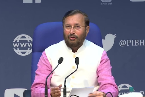 Prakash Javadekar, Minister for Information and Broadcasting.