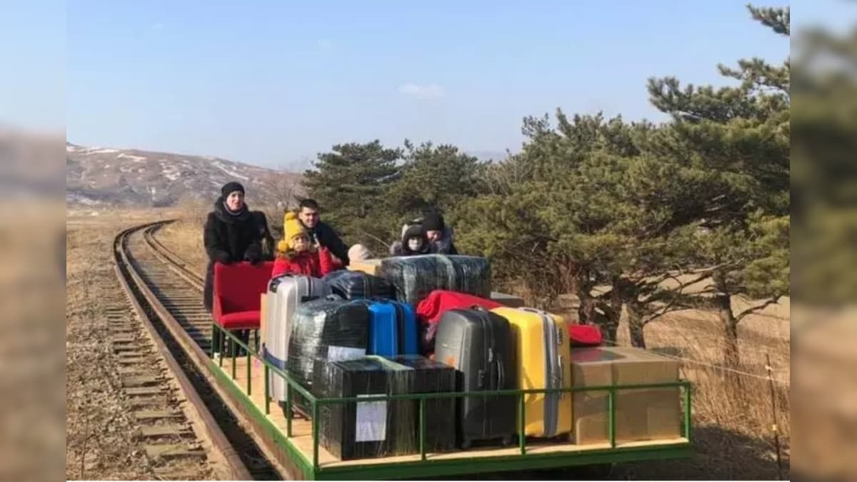 Russian Diplomats Return Home from North Korea on Hand-pushed Rail Trolley. Here's Why