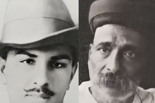 Bhagat Singh and others in 'surreal' Twitter thread.
(Credit: Twitter)