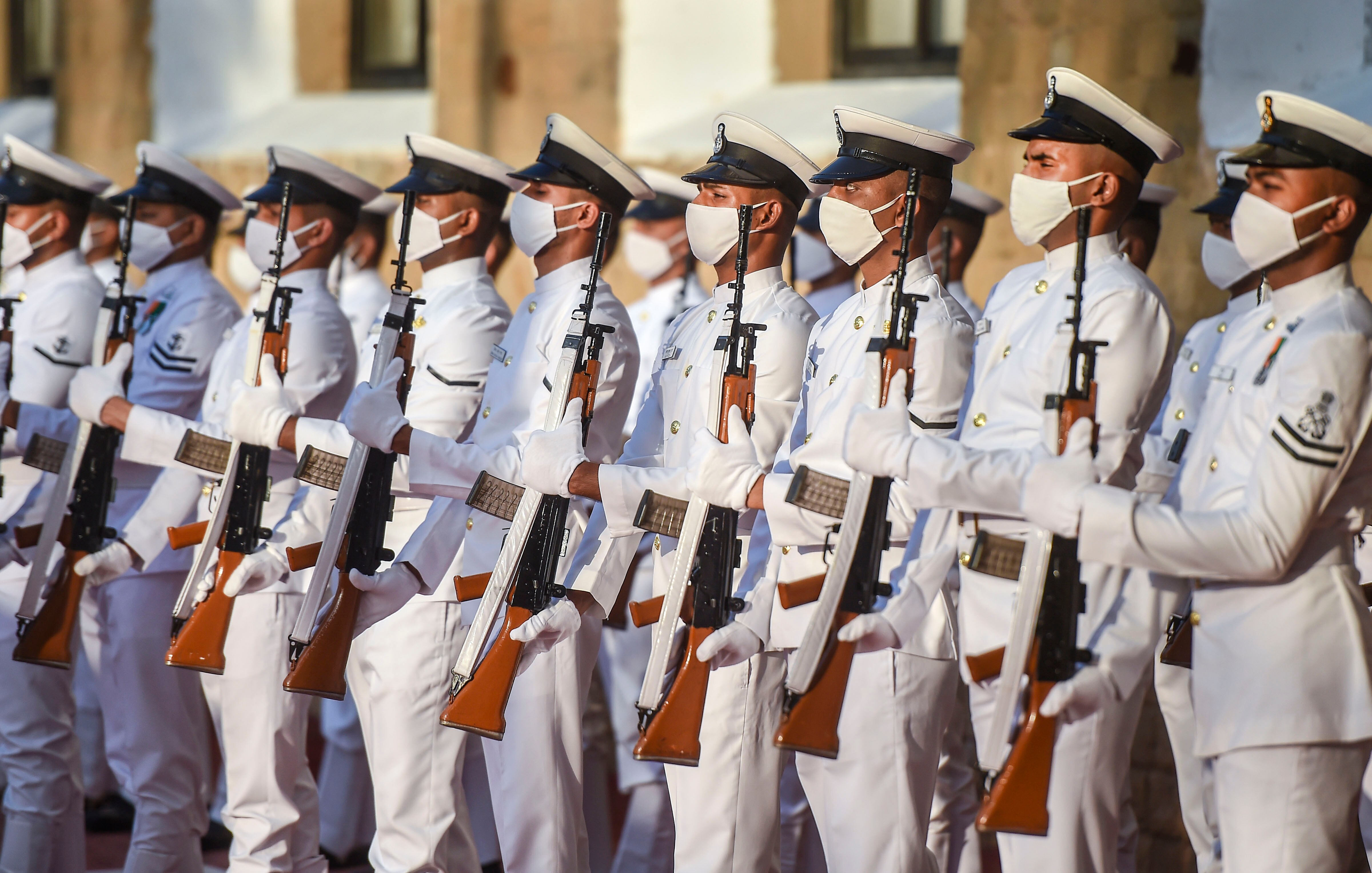 In Pictures Vice Admiral R Hari Kumar Takes Charge As Chief Of