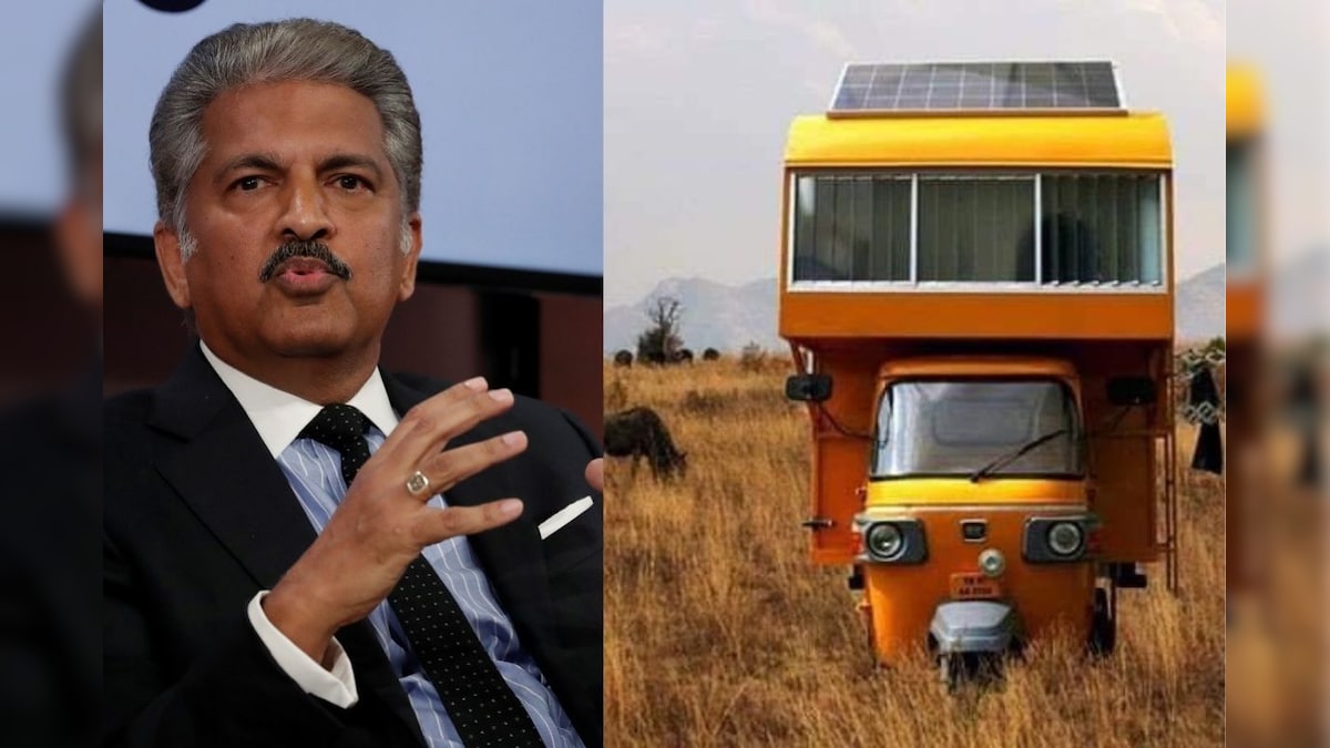 Anand Mahindra Shares Photo of Mobile Home Atop Auto Rickshaw, Wants to Connect with Architect