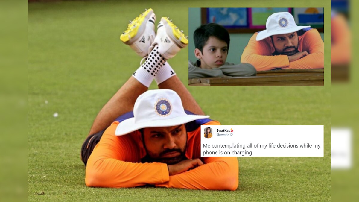 Rohit Sharma is Appearing in Random Places as Indian Opener's 'Lazy' Photo Sparks Meme Fest