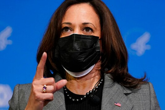 File photo of Vice President Kamala Harris