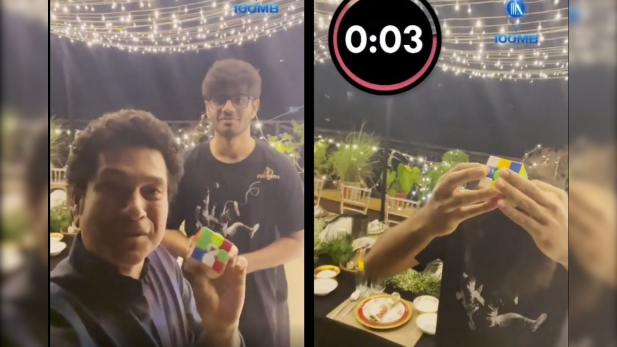 Sachin Tendulkar's Reaction to Mumbai Boy Solving Rubik's Cube 'Blindfolded' Goes Viral